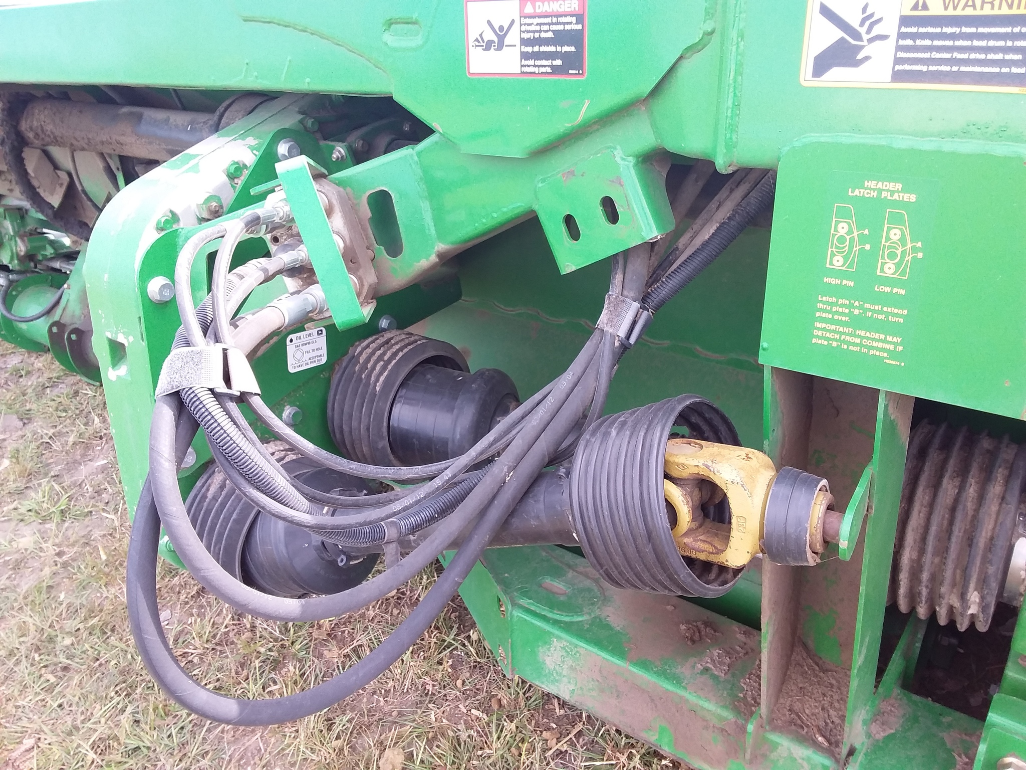 2013 John Deere 640FD Combine Platforms Redfield