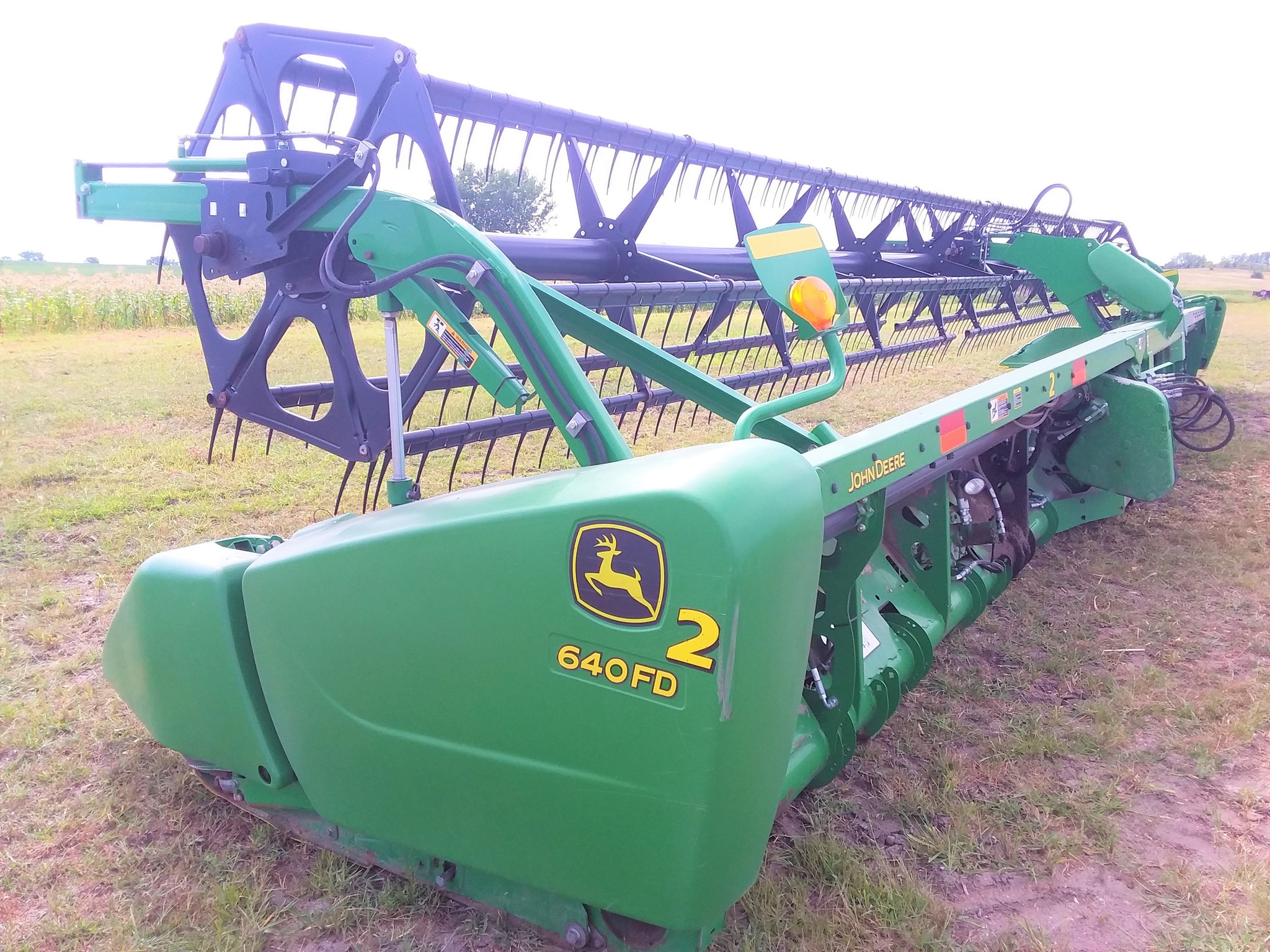 2013 John Deere 640FD Combine Platforms Redfield