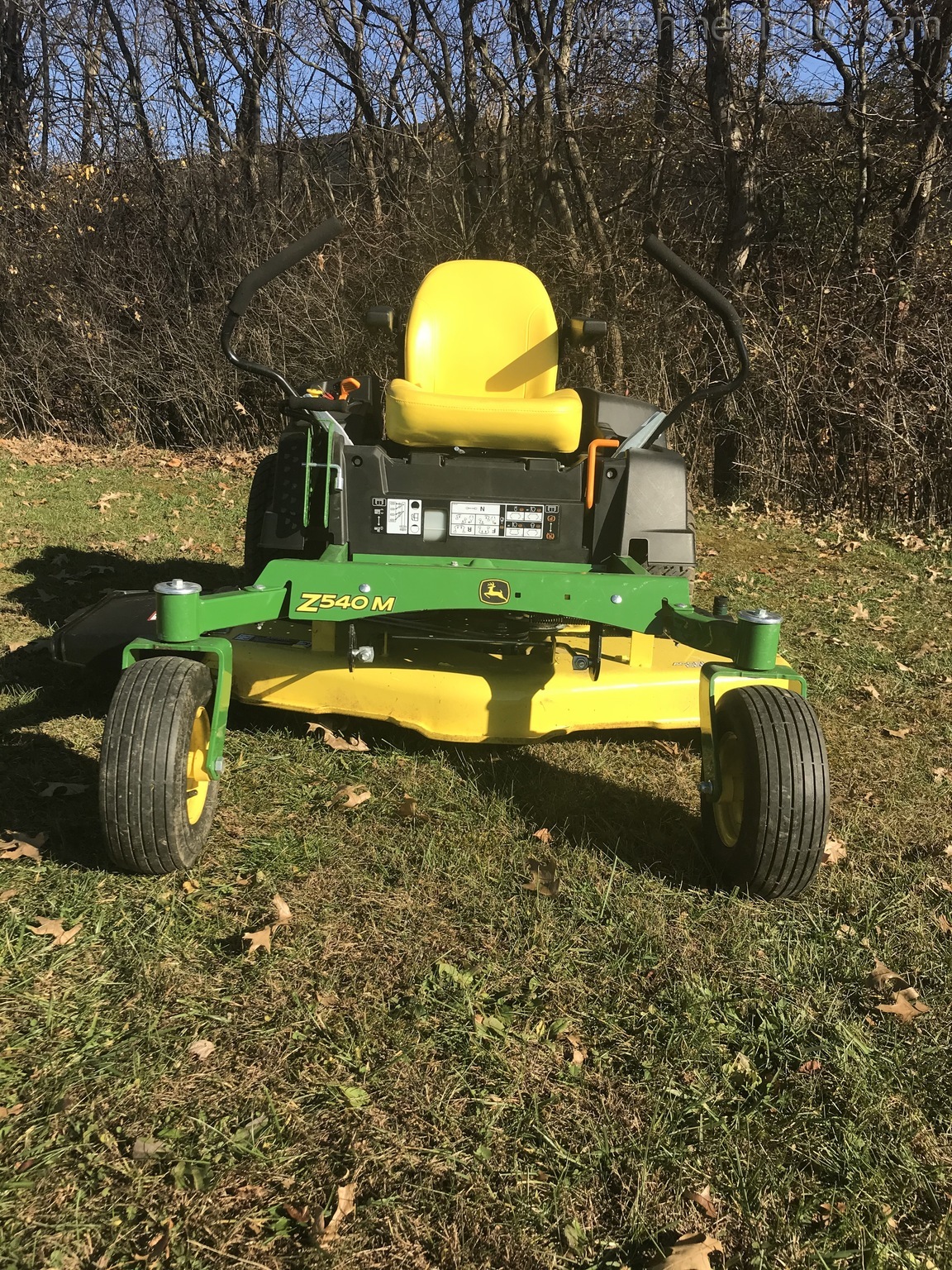 2018 John Deere Z540M Image 2
