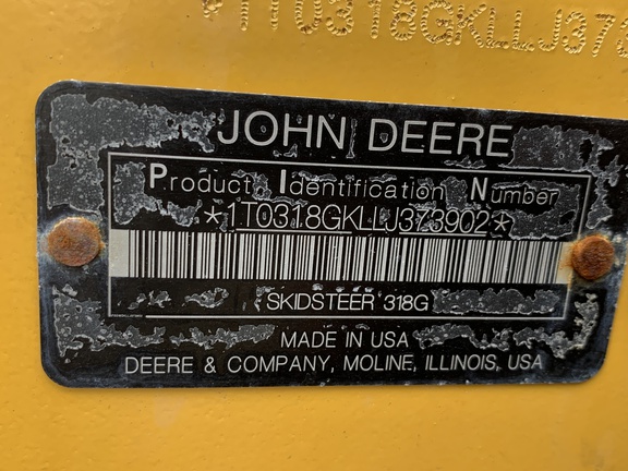 Photo of 2020 John Deere 318G