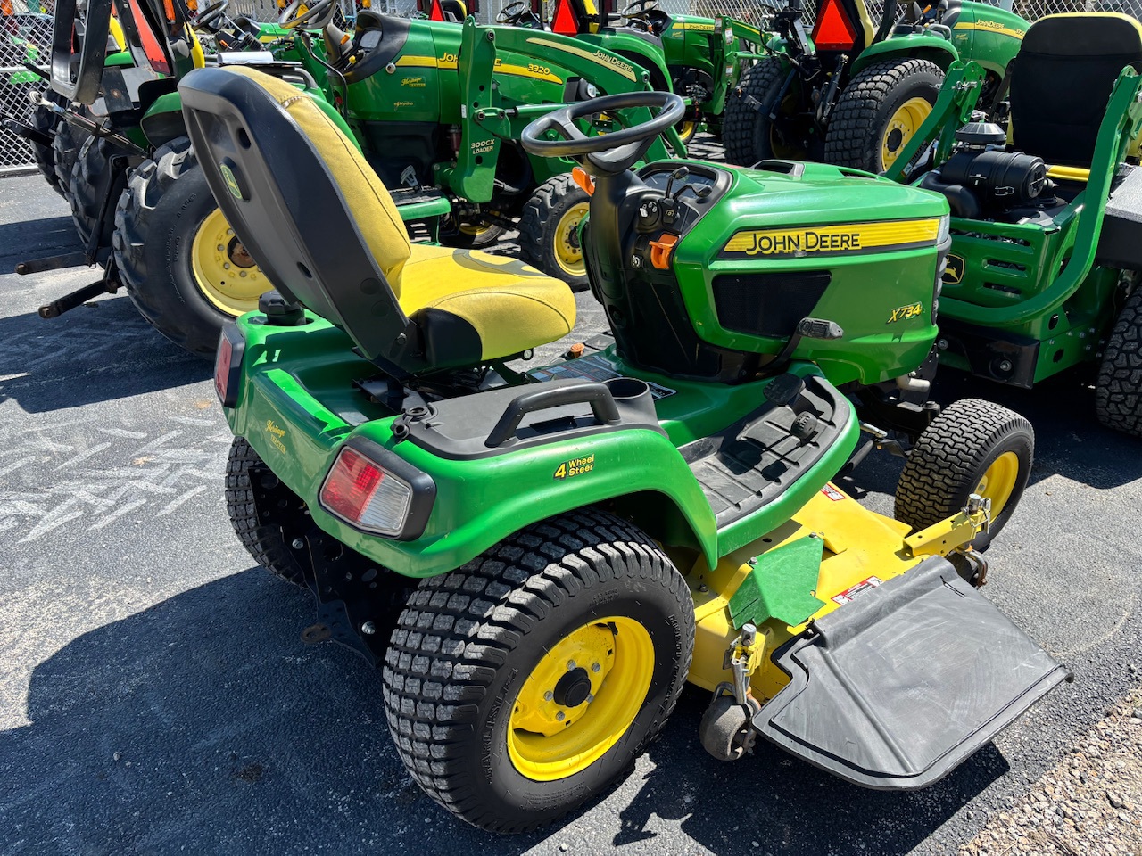  2013 John Deere X734 at Heritage Tractor in Pontiac, IL
