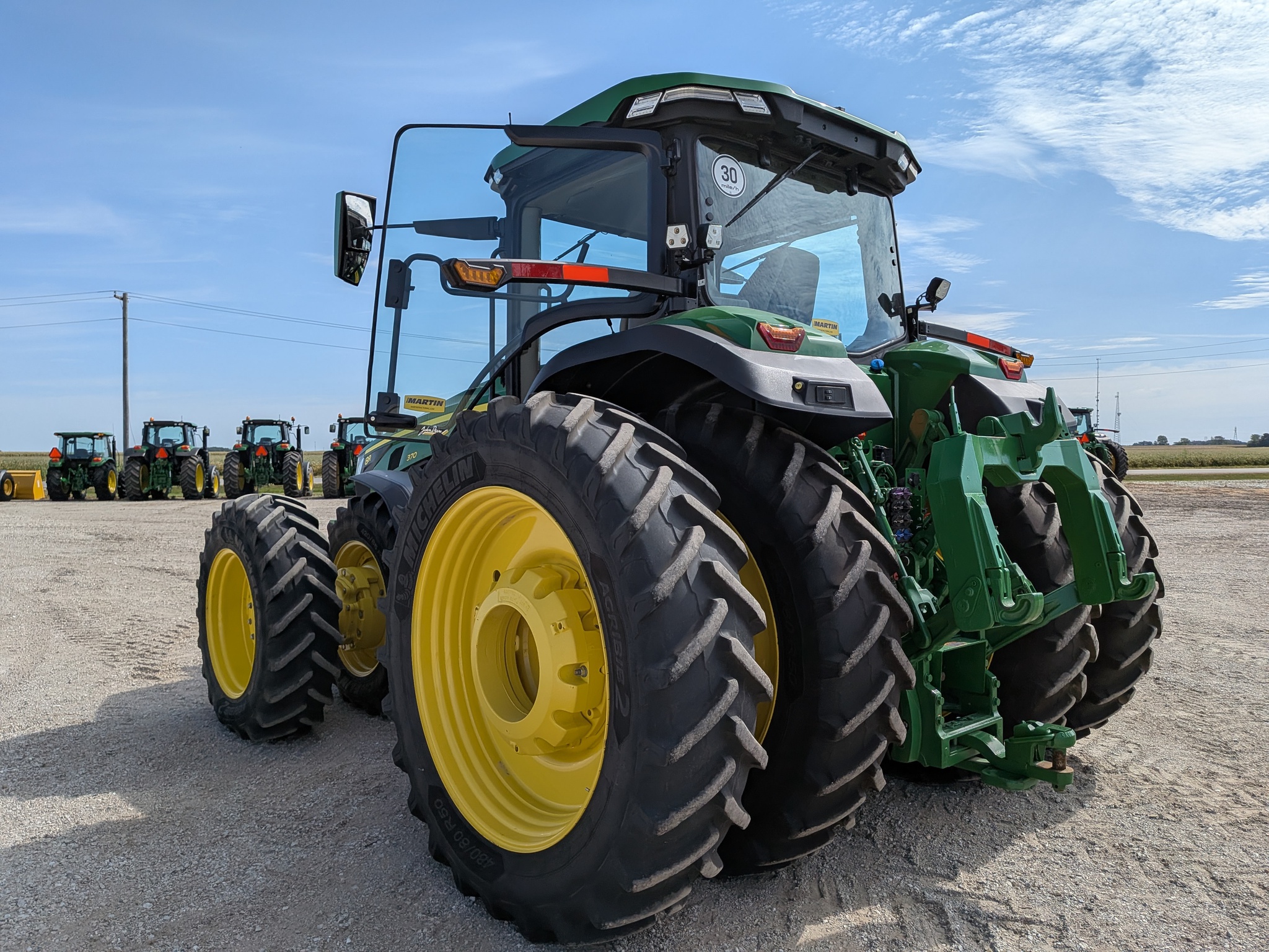  2024 John Deere 8R 370 at Heritage Tractor in Galesburg, IL
