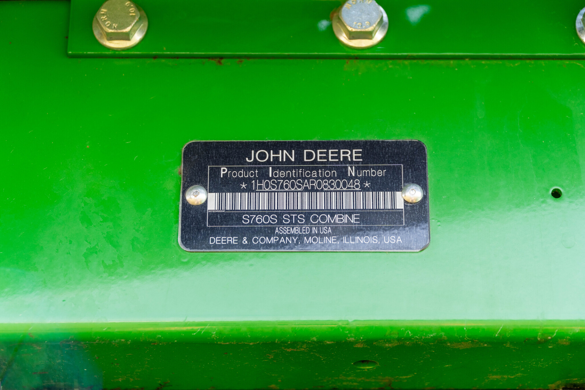 Used 2024 John Deere S760 Combines at Koenig Equipment in Anna, OH - PhotoXL49