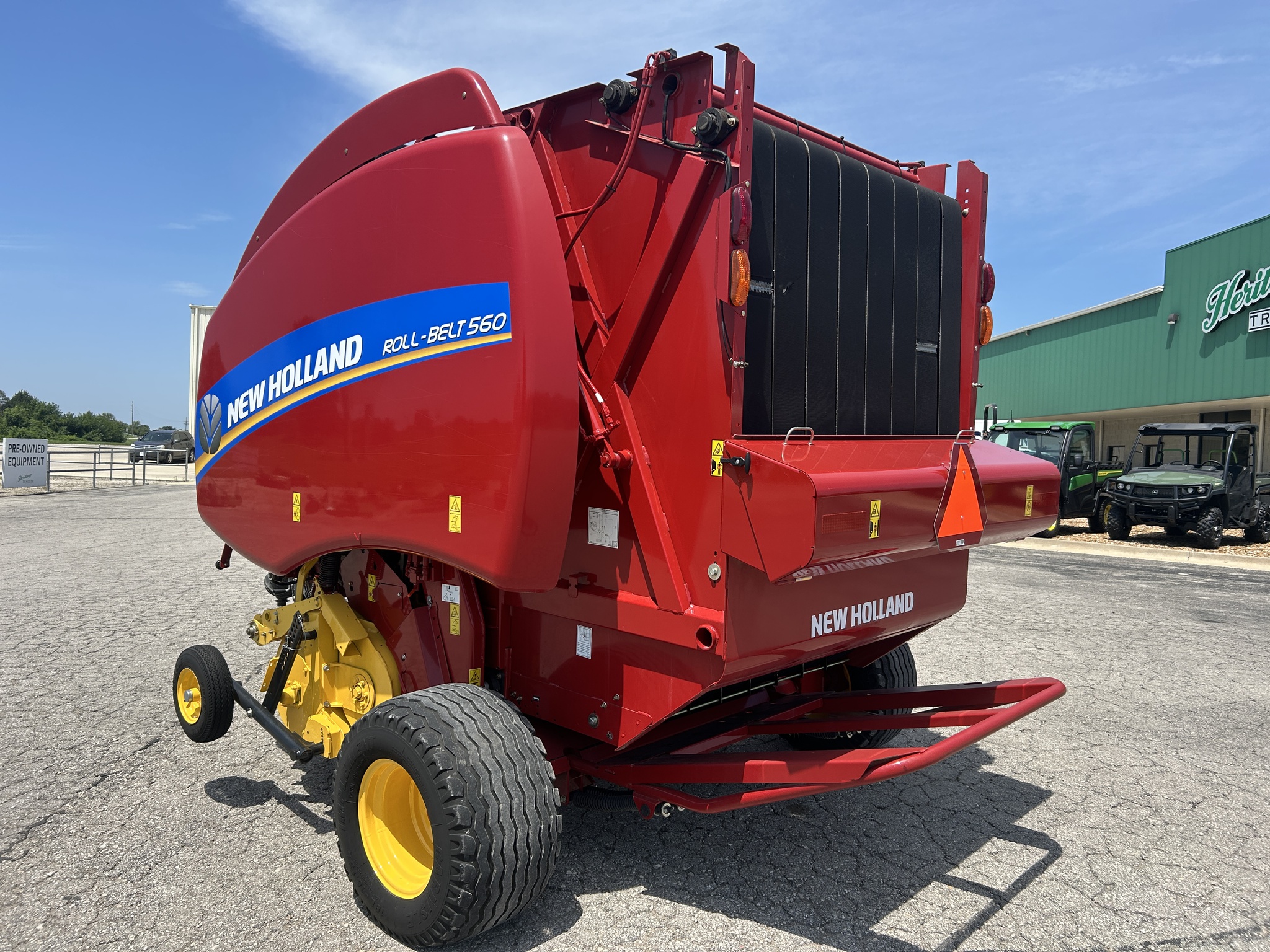  2019 New Holland Rollbelt 560 at Heritage Tractor in Baldwin City, KS