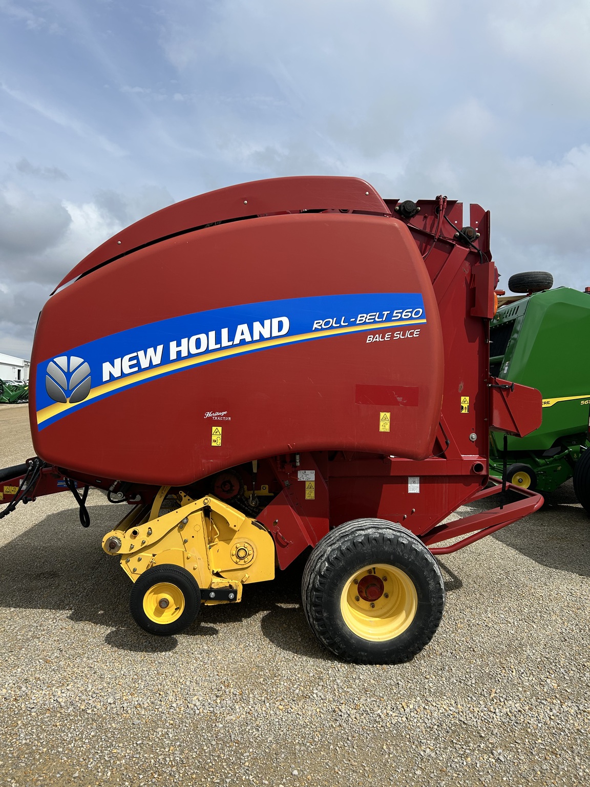  2016 New Holland Rollbelt 560 at Heritage Tractor in Dixon, IL