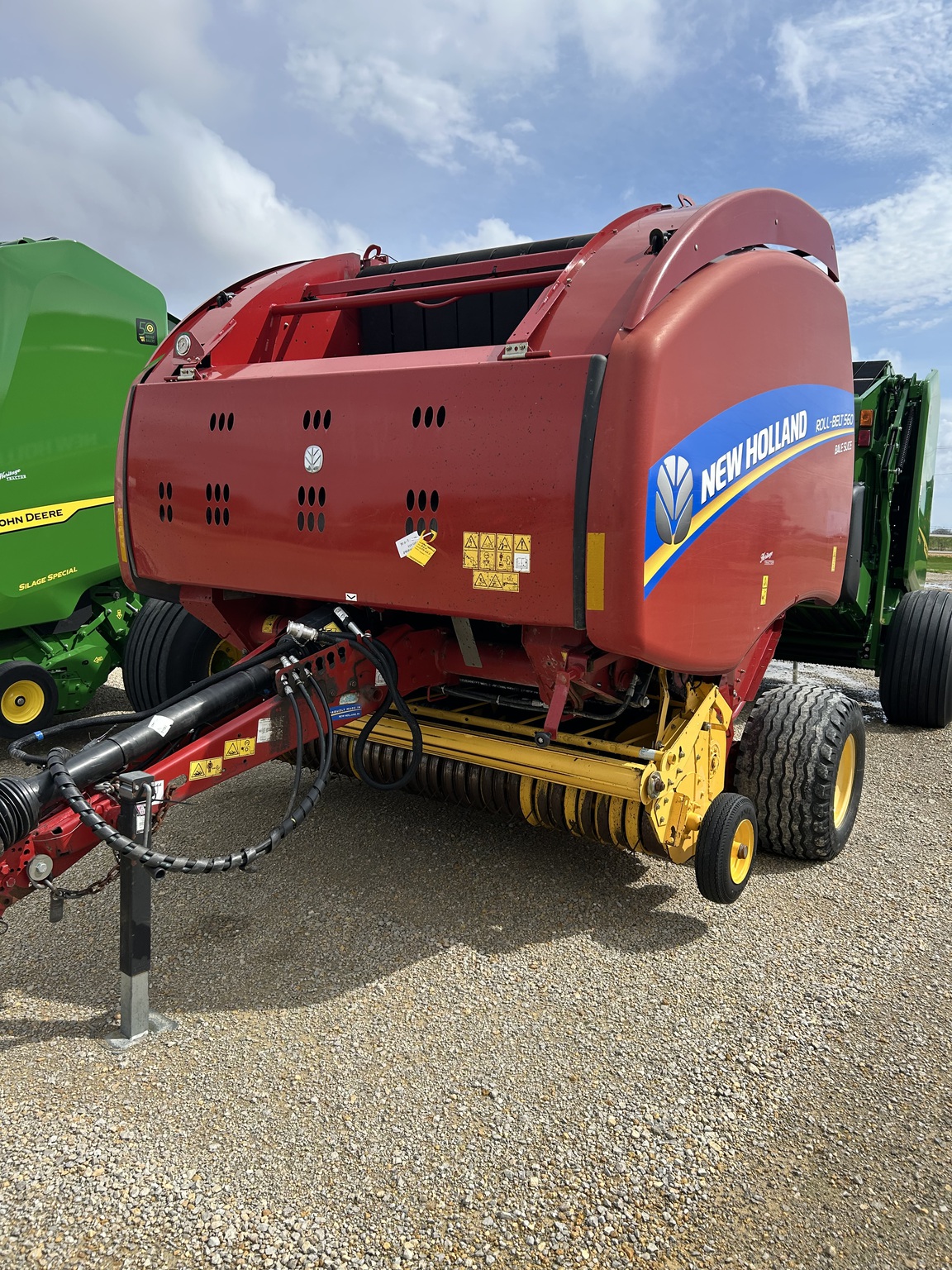  2016 New Holland Rollbelt 560 at Heritage Tractor in Dixon, IL