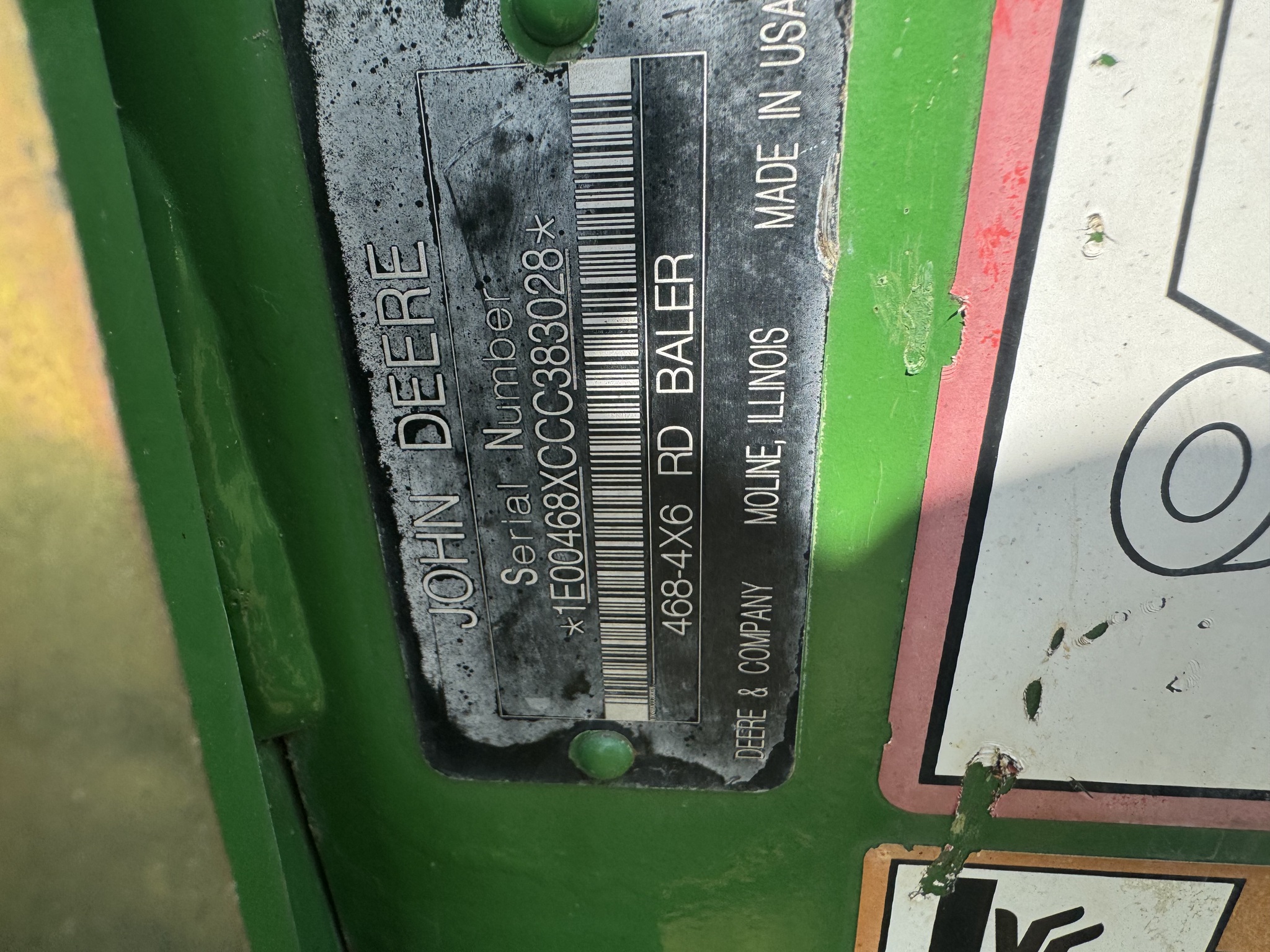 2012 John Deere 468 Image 17