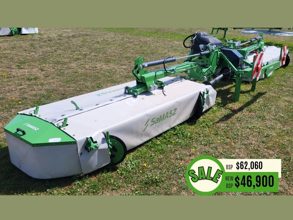 2023 Samasz KDD 861 H Double Sided Disc Mower Image 1