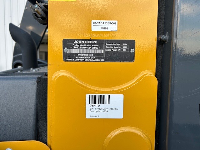 2023 John Deere 325G Image 10