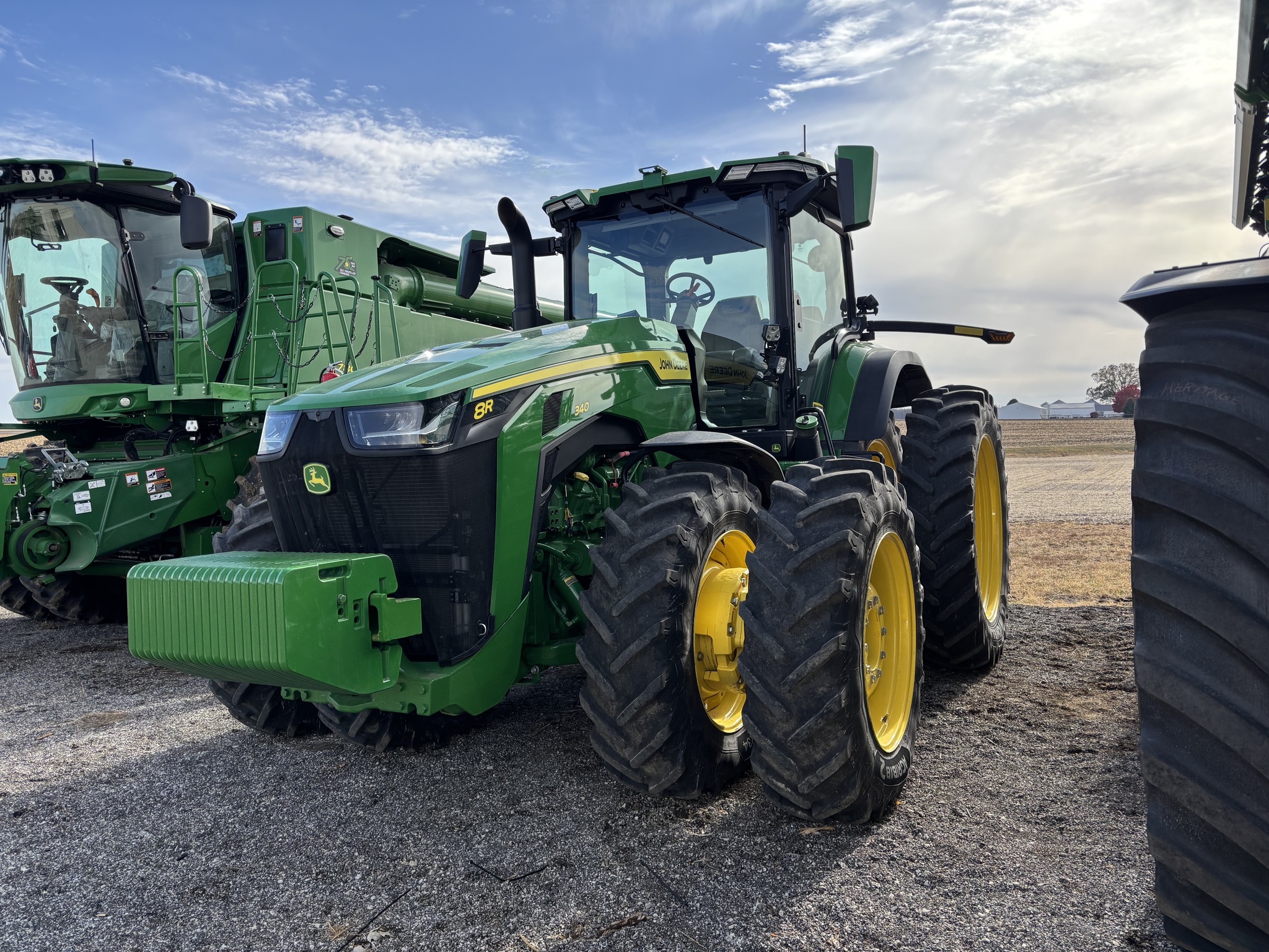  2024 John Deere 8R 340 at Heritage Tractor in Brimfield, IL