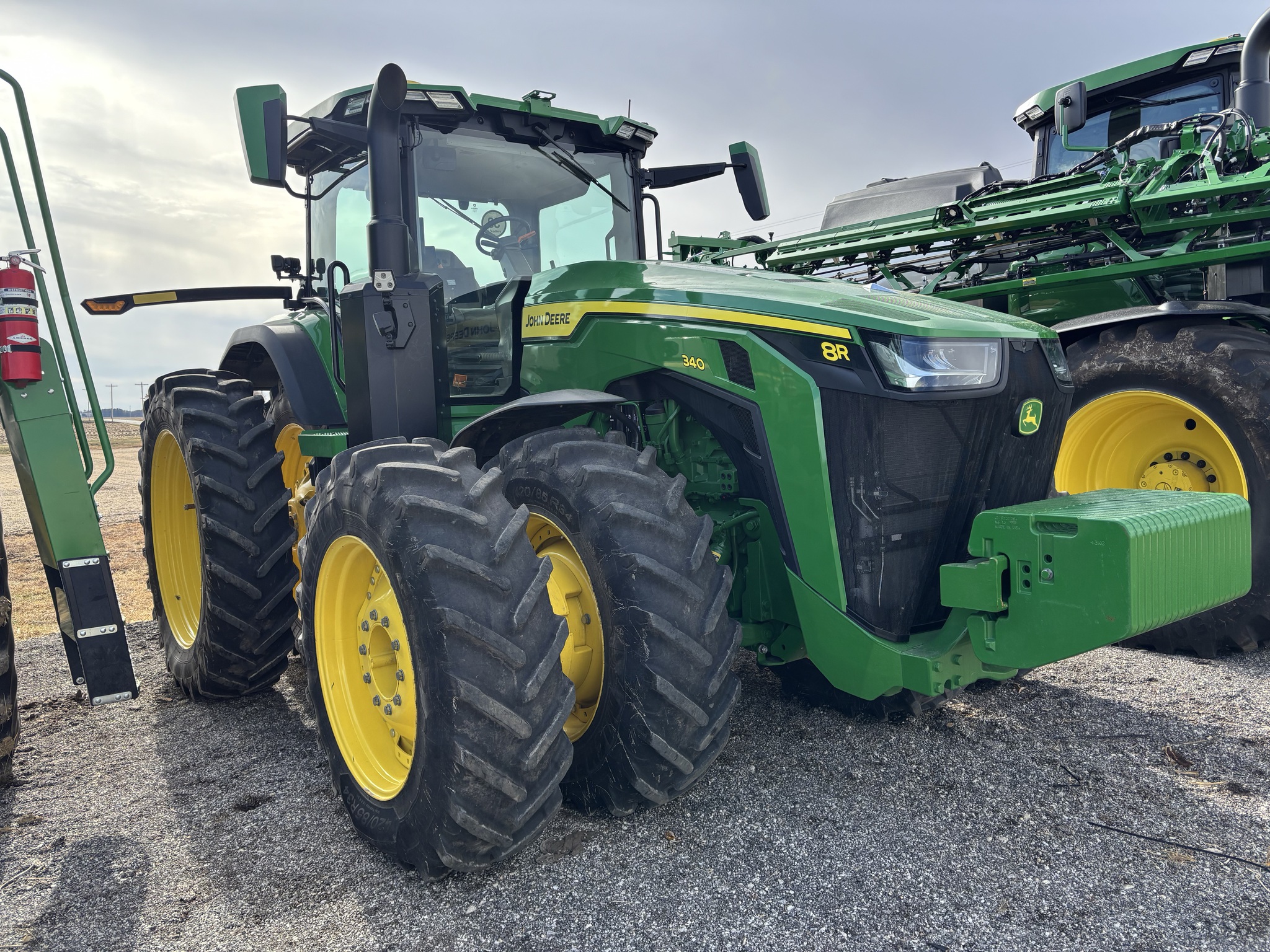  2024 John Deere 8R 340 at Heritage Tractor in Brimfield, IL