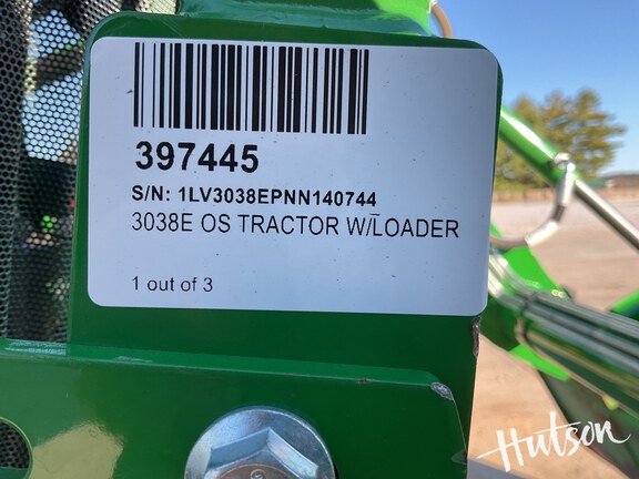 Photo of 2022 John Deere 3038E