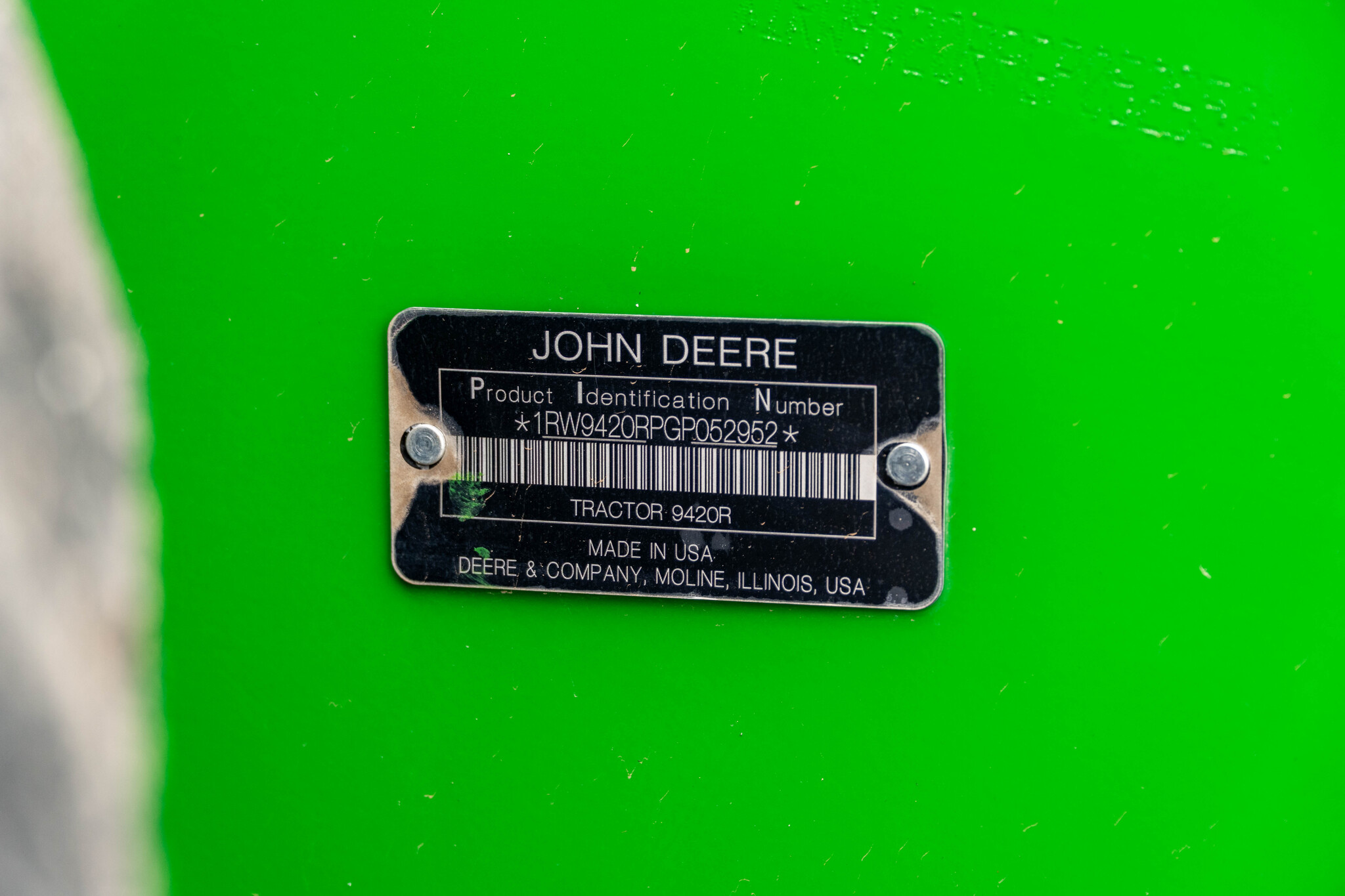 Used 2016 John Deere 9420R Articulated 4WD Tractors at Koenig Equipment in Greensburg, IN - PhotoXL33