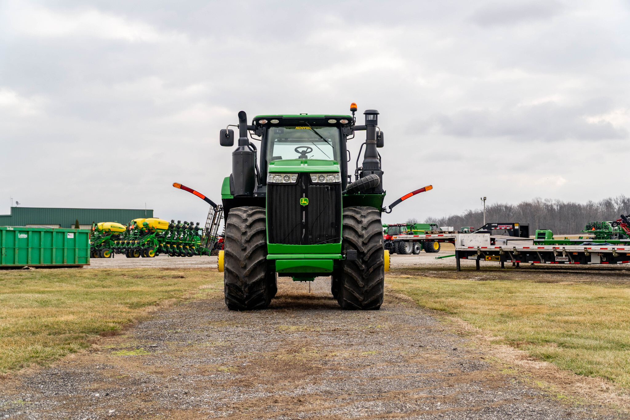 Used 2016 John Deere 9420R Articulated 4WD Tractors at Koenig Equipment in Greensburg, IN - PhotoXL8