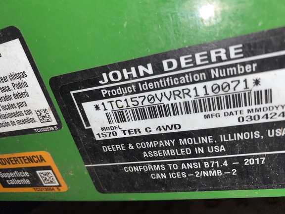 2024 John Deere 1570 - Photo8