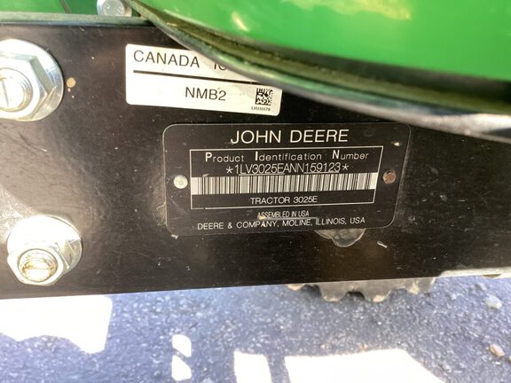 Photo of 2022 John Deere 3025E