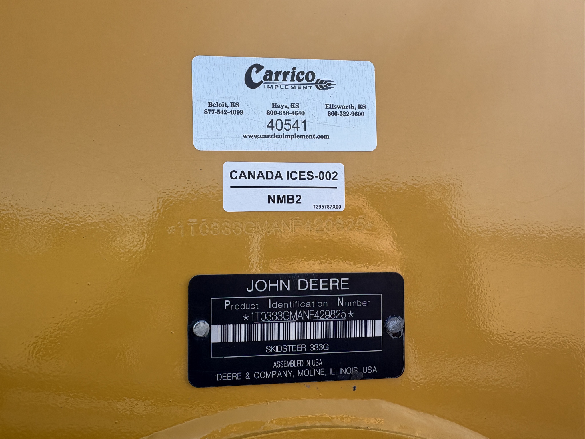 2022 John Deere 333G Image 7