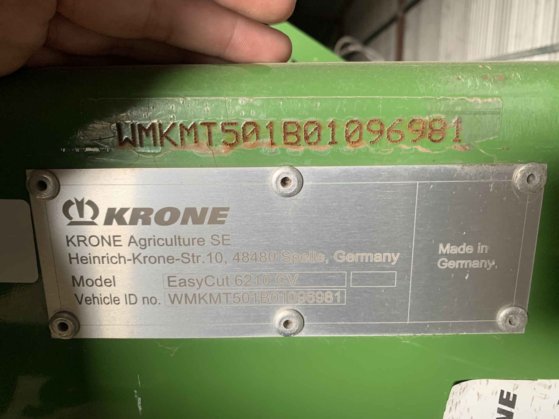 2022 Krone EC-6210CV Image 5