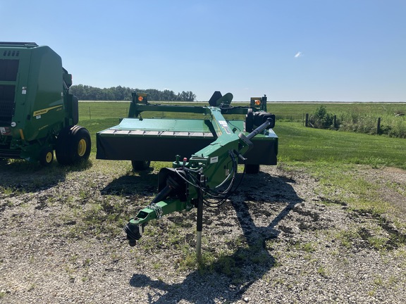 Used 2023 John Deere S350 Mower Conditioners at Koenig Equipment in Greensburg, IN - Photo2
