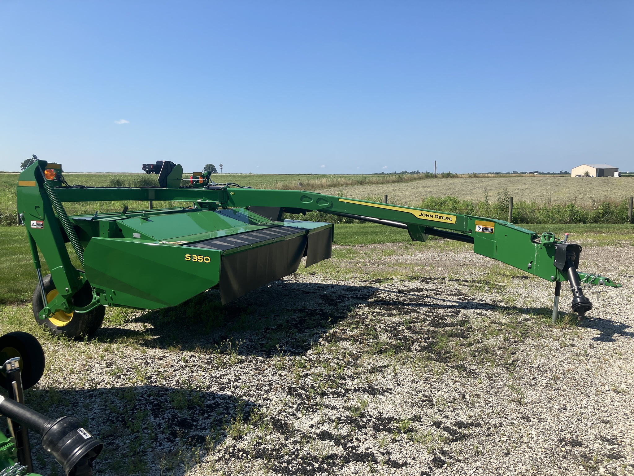 Used 2023 John Deere S350 Mower Conditioners at Koenig Equipment in Greensburg, IN - PhotoXL4