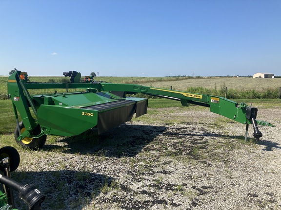Used 2023 John Deere S350 Mower Conditioners at Koenig Equipment in Greensburg, IN - Photo4