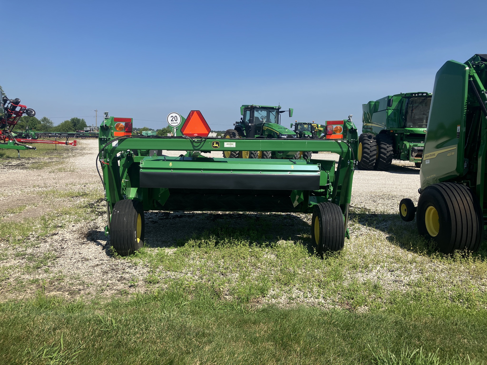 Used 2023 John Deere S350 Mower Conditioners at Koenig Equipment in Greensburg, IN - PhotoXL6