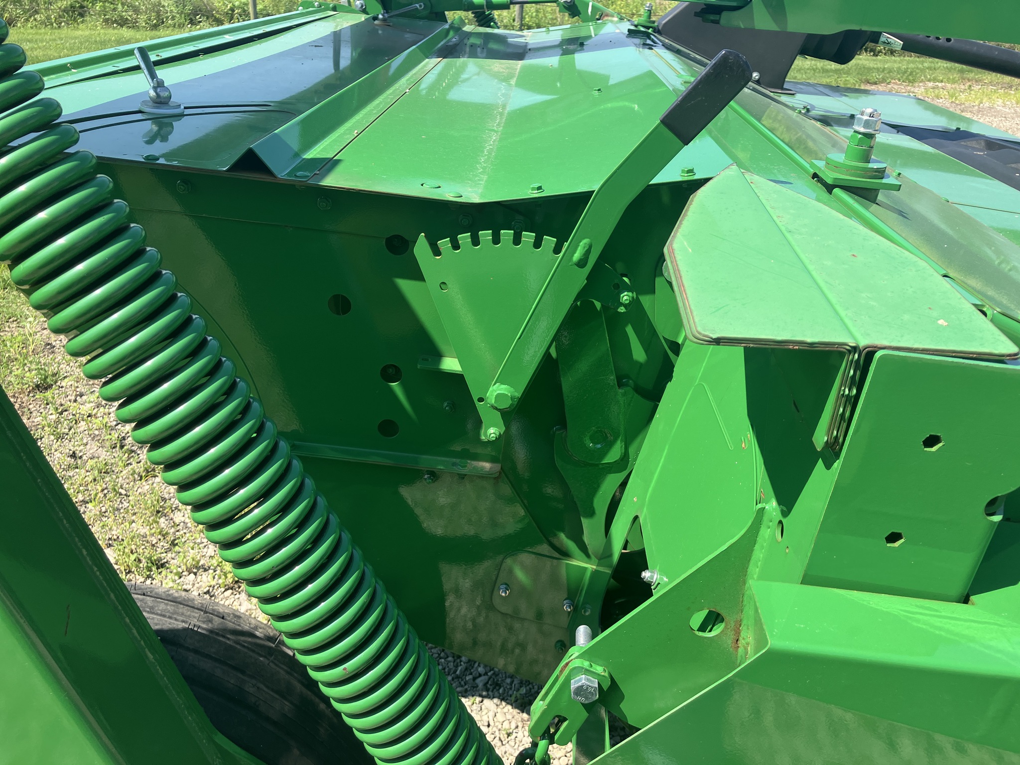 Used 2023 John Deere S350 Mower Conditioners at Koenig Equipment in Greensburg, IN - PhotoXL14