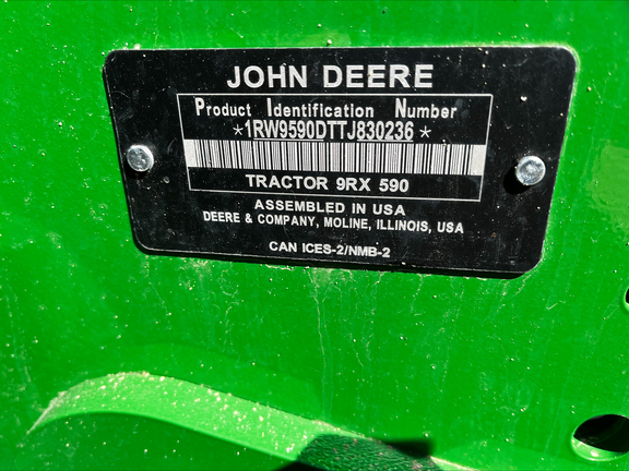 2026 John Deere 9RX 590