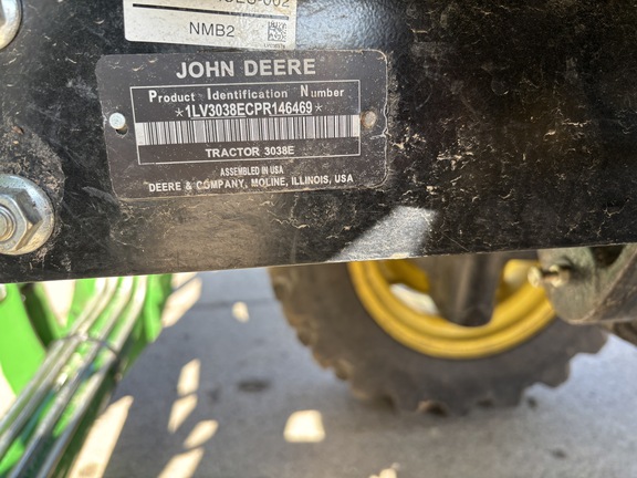 Used 2023 John Deere 3038E Compact Utility Tractors at Koenig Equipment in Richmond, IN - Photo10