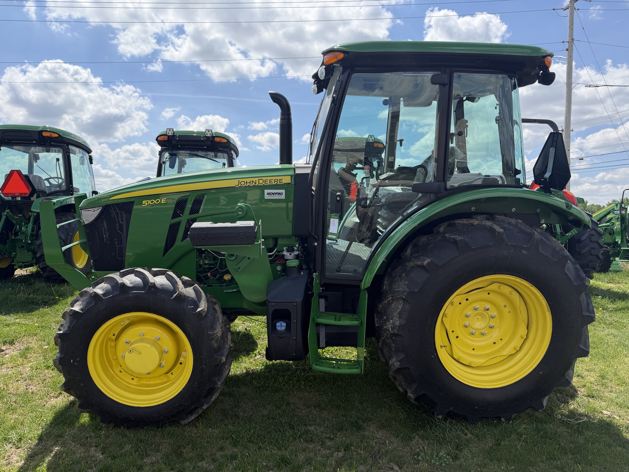 New In-Stock 2025 John Deere 5100E Utility Tractors at Koenig Equipment in Knightstown, IN - PhotoXL3