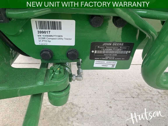Photo of 2026 John Deere 3039R