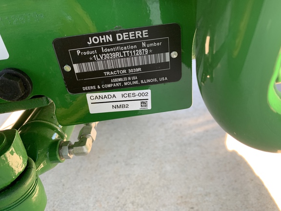 Photo of 2026 John Deere 3039R
