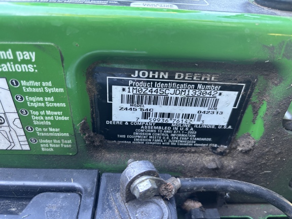 Used 2013 John Deere Z445 Zero Turn Mowers at Koenig Equipment in Urbana, OH - Photo15