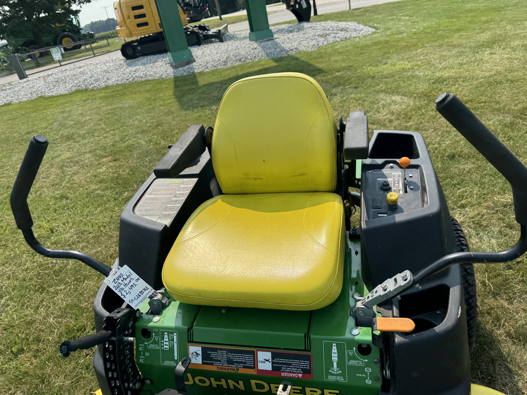 Used 2013 John Deere Z445 Zero Turn Mowers at Koenig Equipment in Urbana, OH - PhotoXL27