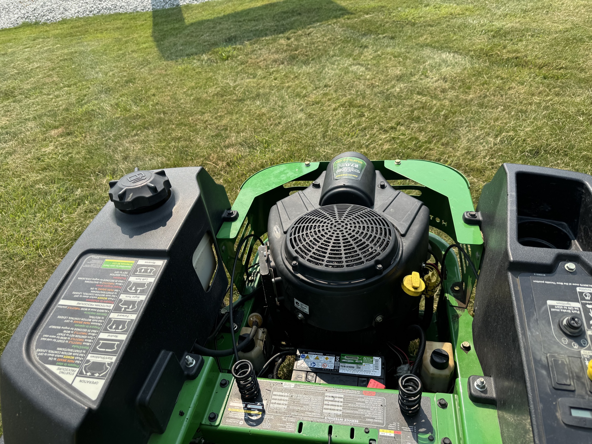 Used 2013 John Deere Z445 Zero Turn Mowers at Koenig Equipment in Urbana, OH - PhotoXL45