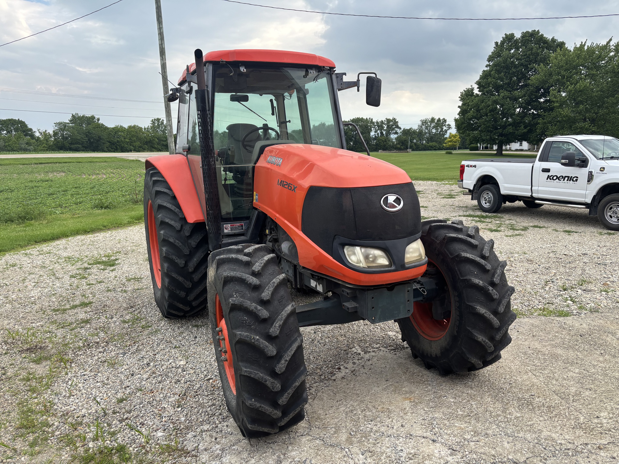 Used 2014 Kubota M126X Utility Tractors at Koenig Equipment in Urbana, OH - PhotoXL1