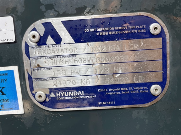 2023 Hyundai HX235