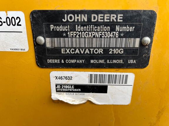 2022 John Deere 210G LC