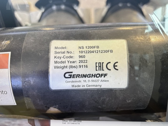 Photo of 2022 Geringhoff NS 1230FB