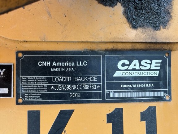 2012 Case 590SN