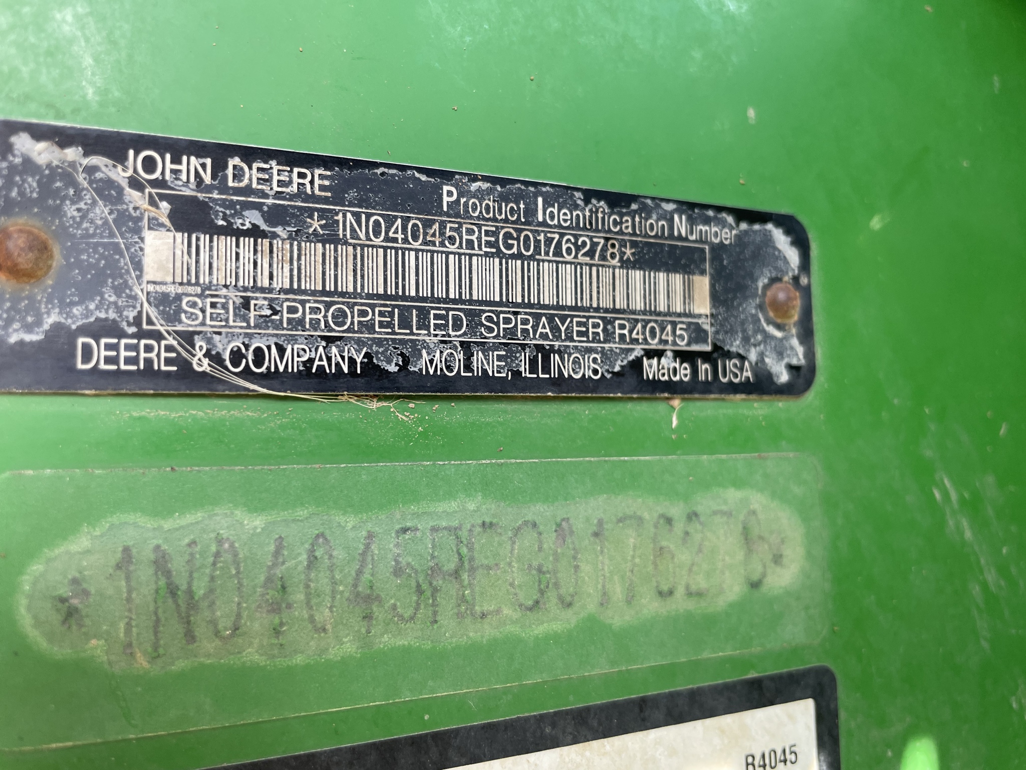  2017 John Deere R4045 at Heritage Tractor in Pittsburg, KS