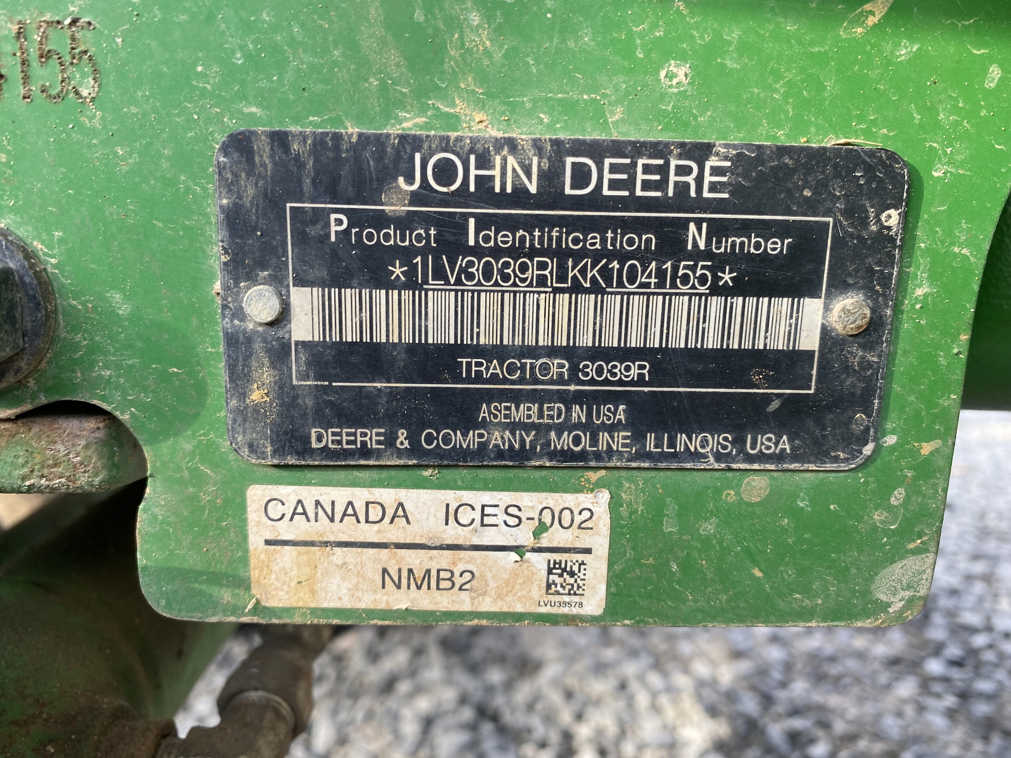 2019 John Deere 3039R Compact Utility Tractors Bunkie, LA