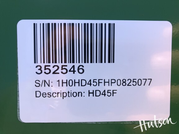 Photo of 2023 John Deere HD45F