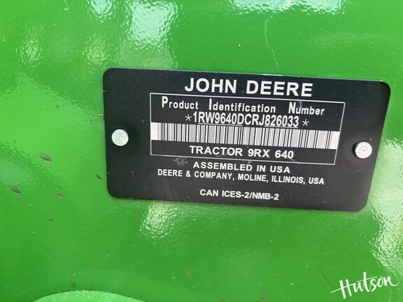 Photo of 2024 John Deere 9RX 640