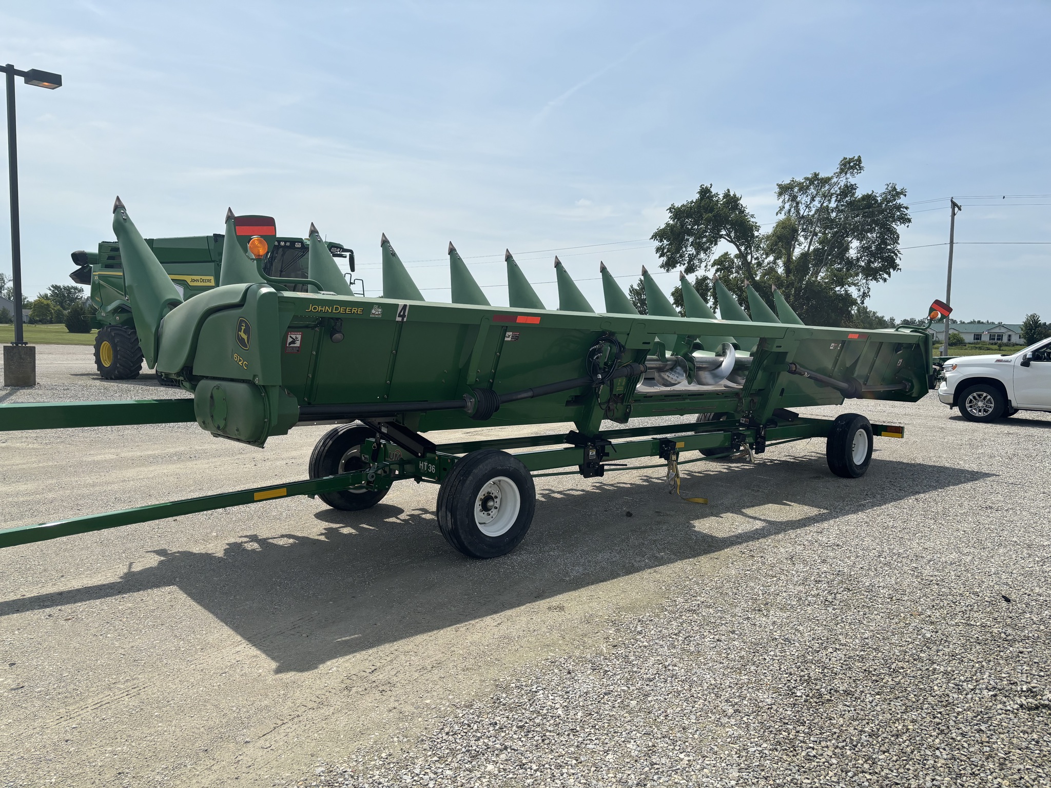 2012 John Deere 612C Image 4