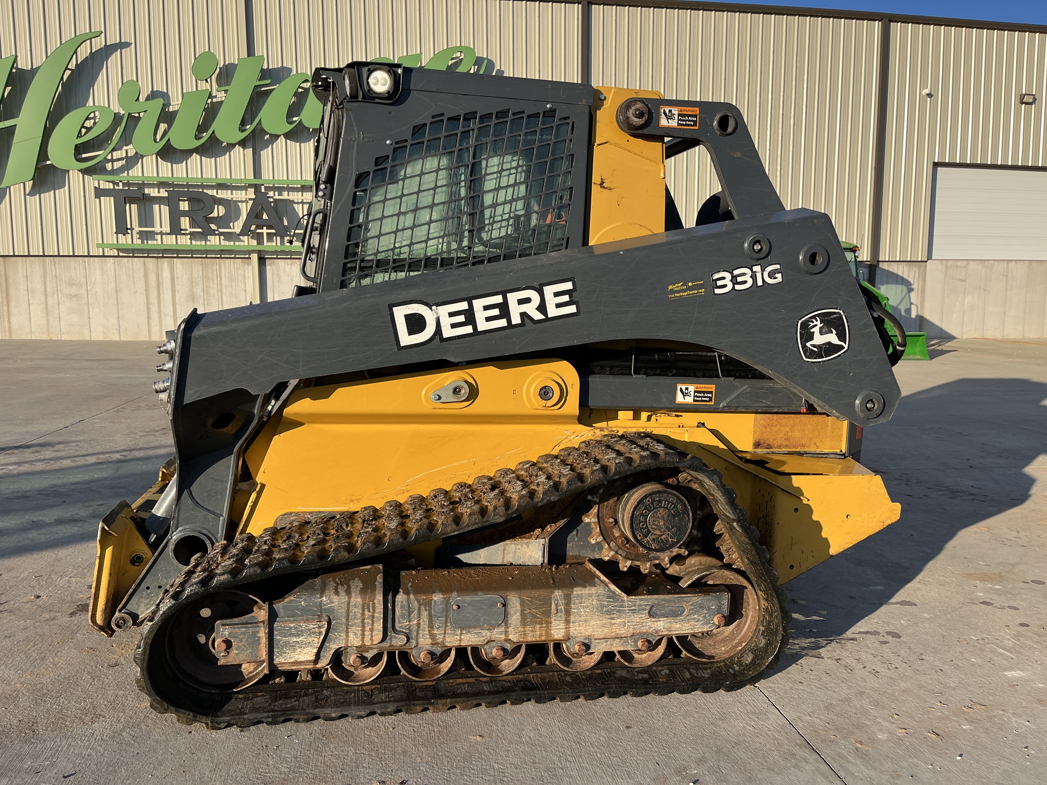  2019 John Deere 331G at Heritage Tractor in Rogersville, MO
