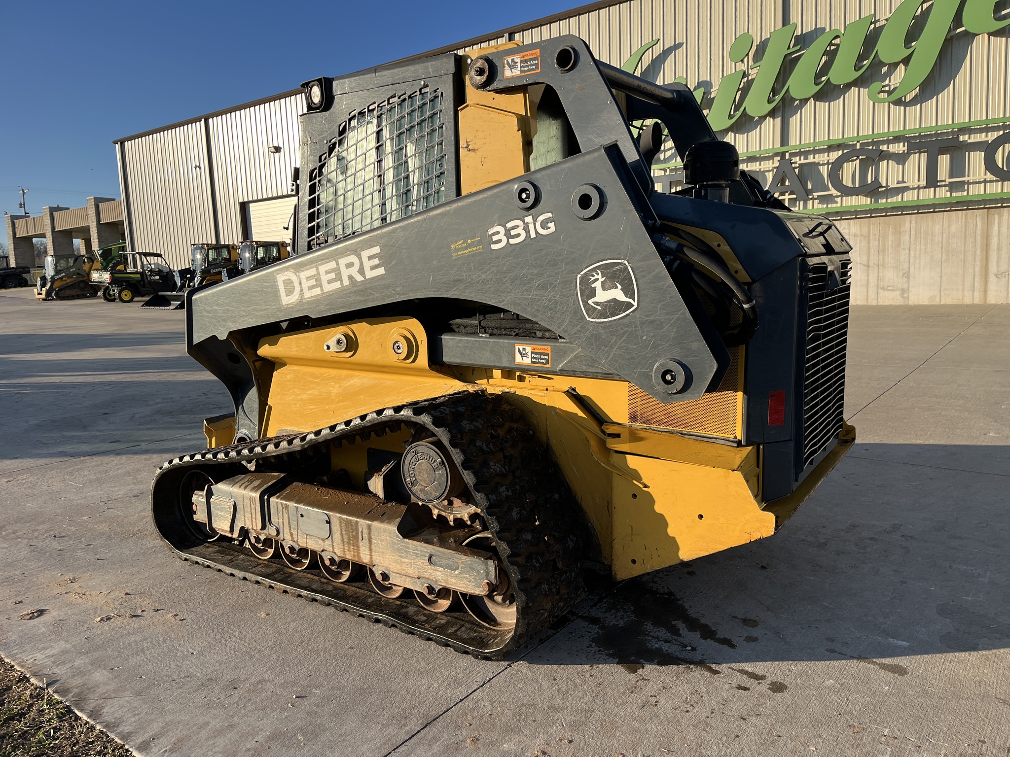  2019 John Deere 331G at Heritage Tractor in Rogersville, MO