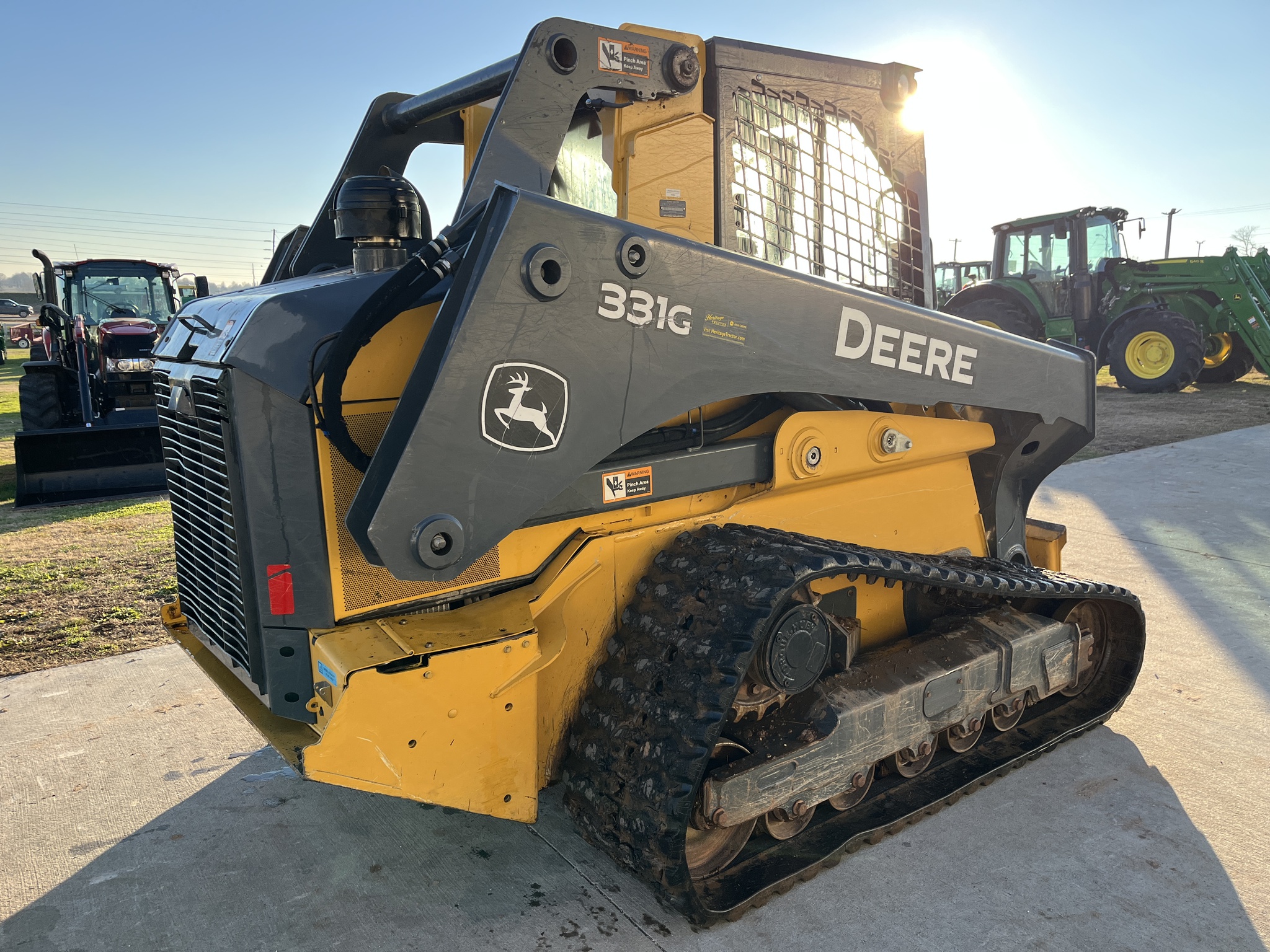  2019 John Deere 331G at Heritage Tractor in Rogersville, MO