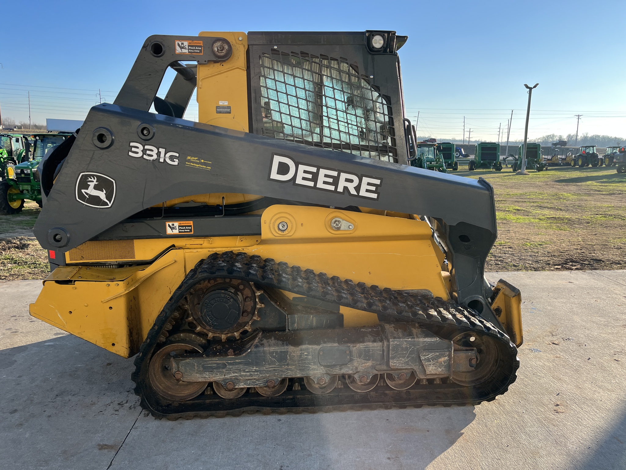  2019 John Deere 331G at Heritage Tractor in Rogersville, MO