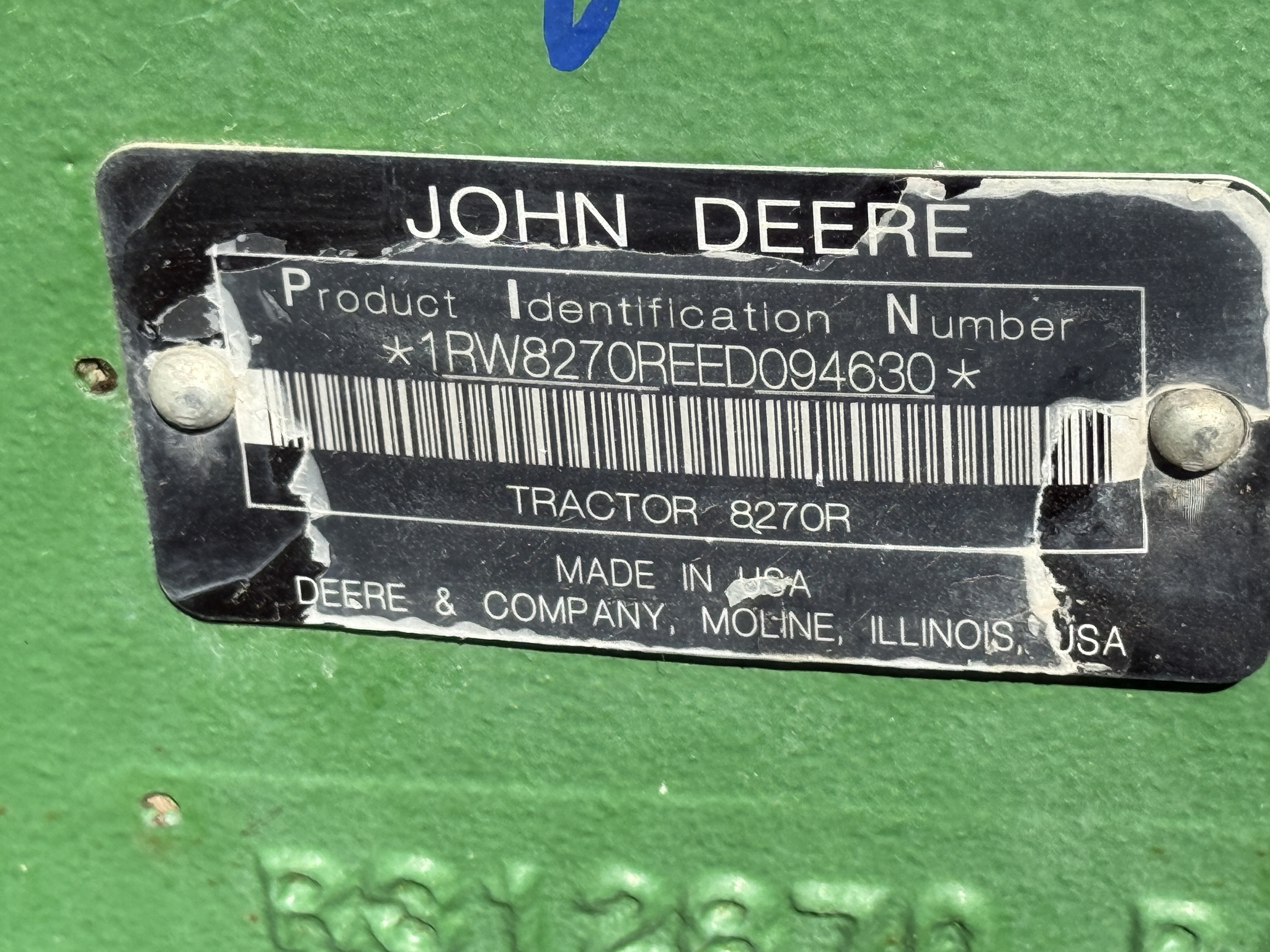 2014 John Deere 8270R Image 47